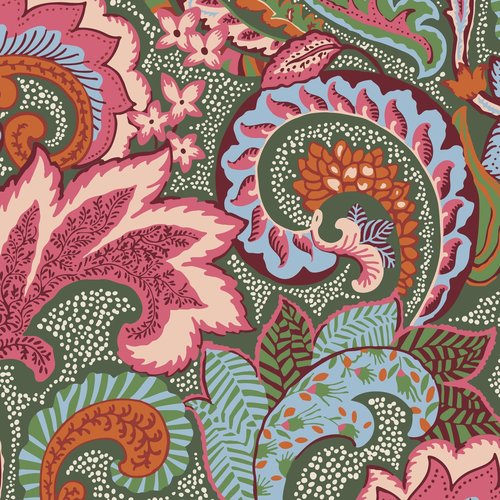 Vera Bradley Featherweight XL Bancroft Backpack, Leaf Me Not Paisley