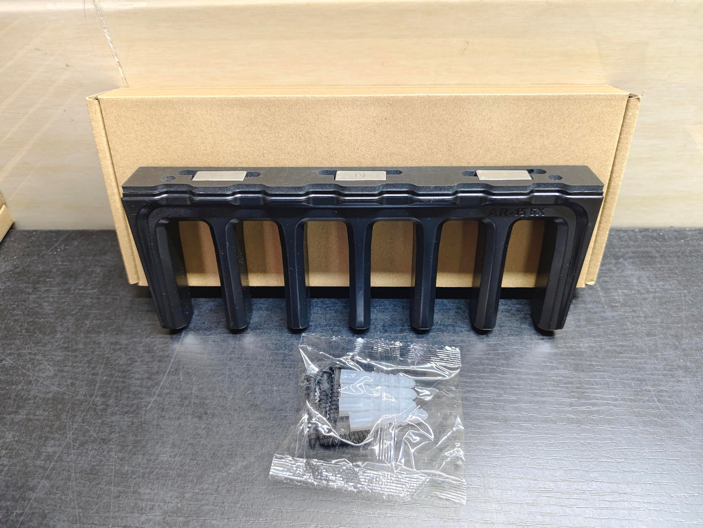 ABS Mag Holder|Magnetic PMAG Wall Mount for Gun Safe Locker Vechile and Wall AR Mag Storage|Home Magazine Storage Rack Fit Pmag Glock, Amend 2, Hexmags, MFTmags Magpul mag AR Magnetic Mag Holder