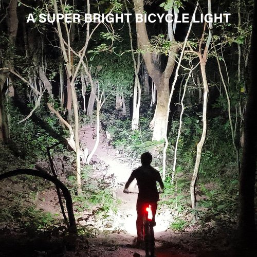 Bike Lights for Night Riding - Sofirn BS01 Super Bright Bike Headlight, USB C Rechargeable, IP65 Waterproof Front Bike Light Gift for MTB Day Night Riding Urban Cyclists, with Quick Release Bracket