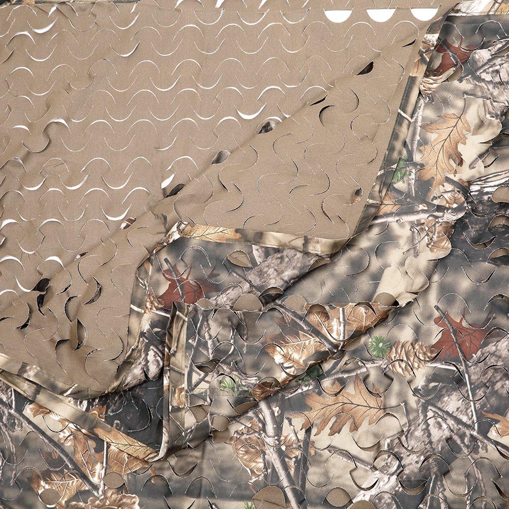 AUSCAMOTEK Camo Netting for Hunting - Camouflage Netting for Blinds, Tree Stands, and Turkey Hunting