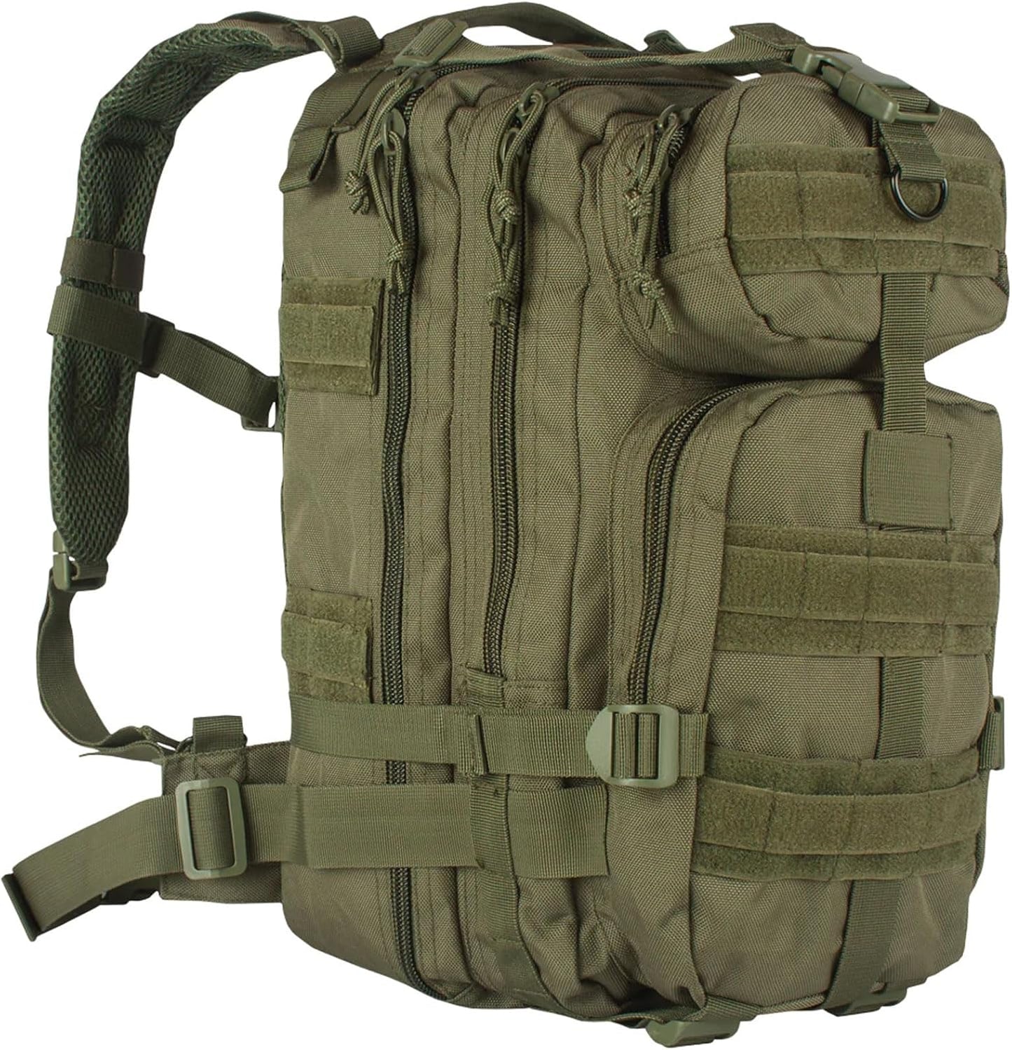 Fox Outdoor Products Medium Transport Pack | 29L Tactical Backpack with Organizer Pockets, MOLLE Webbing & Hydration Sleeve, Coyote