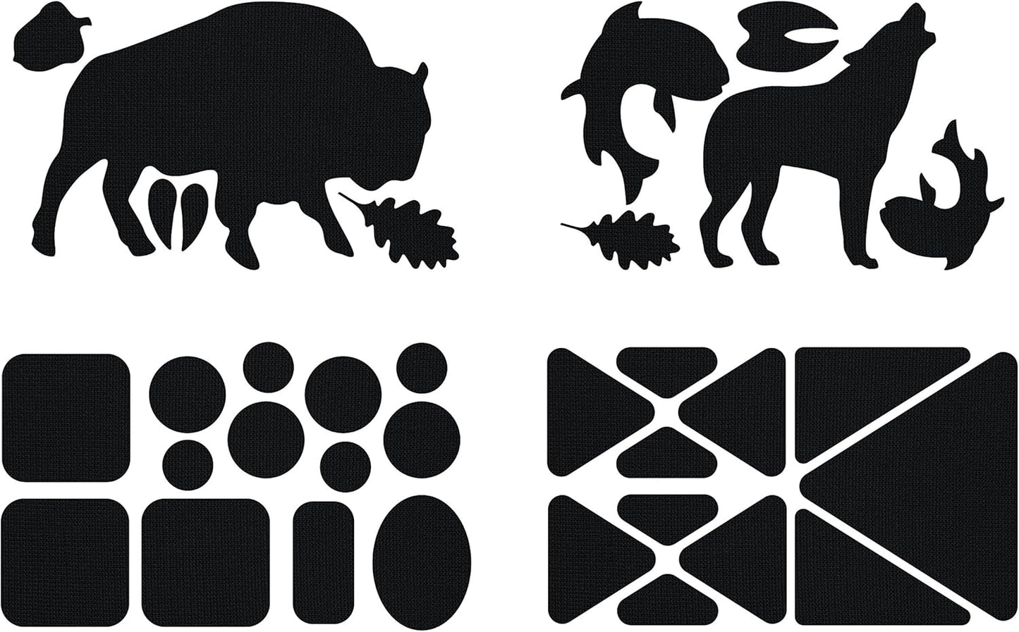 GEAR AID Tenacious Tape Gear Patches for Jacket Repair