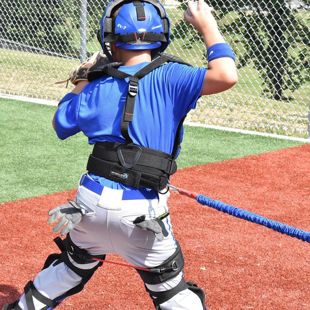 Acceleration Speed Cord Bungee Multi-Sport Resistance Training Kit - Improve Strength, Power, Agility, Vertical Jumping, Sprint Speed – 3 Waist Belt Sizes (S, M, L) Available - Kinetic Bands