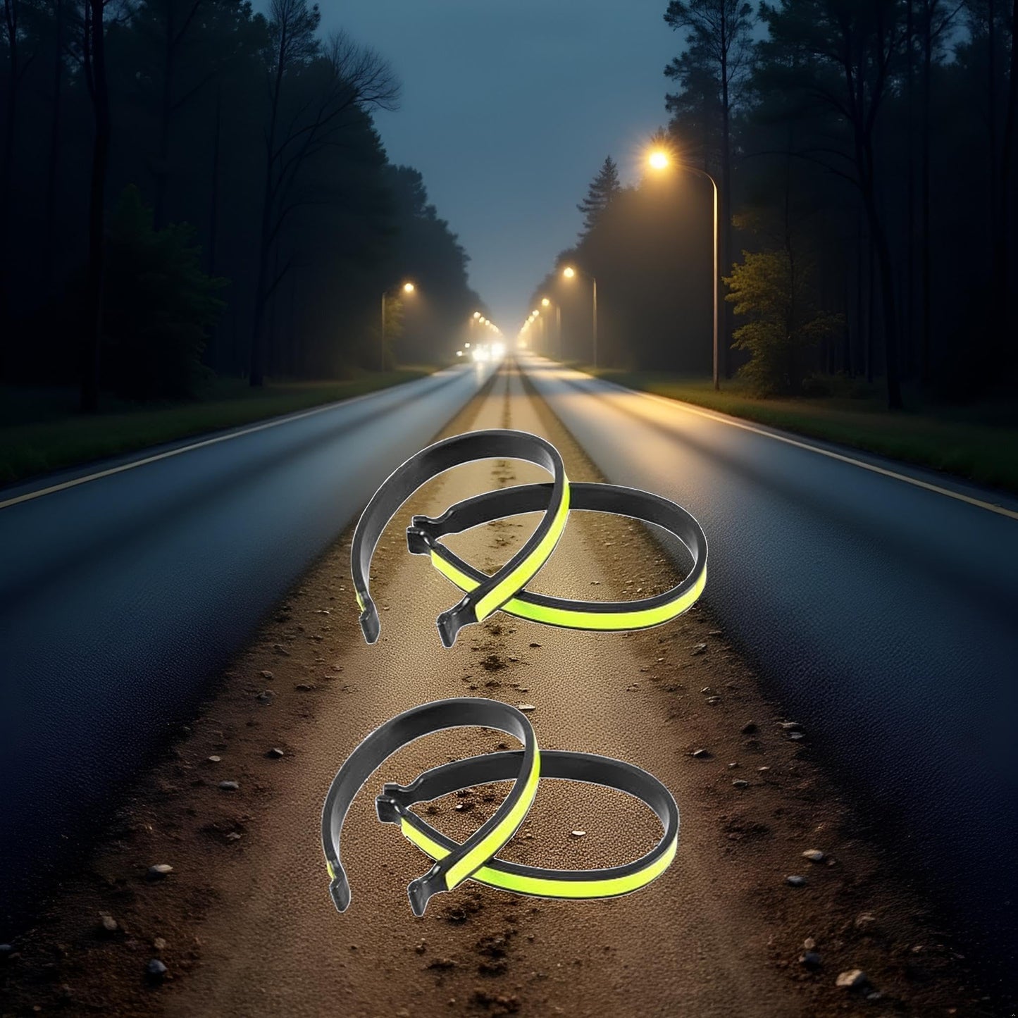 3Pcs Cycling Trouser Clip Cycling Ankle Safety Band Reflective Bicycles Clip Pant Leg Cuff Clip Bikes Cycling Equipment Cycling Trouser Wrap Clip Reflective Gear Accessories Outdoor Recreation