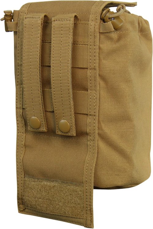 Condor Elite MA36-002 Roll-Up 4.5 x 5 inches Utility Pouch (Black)
