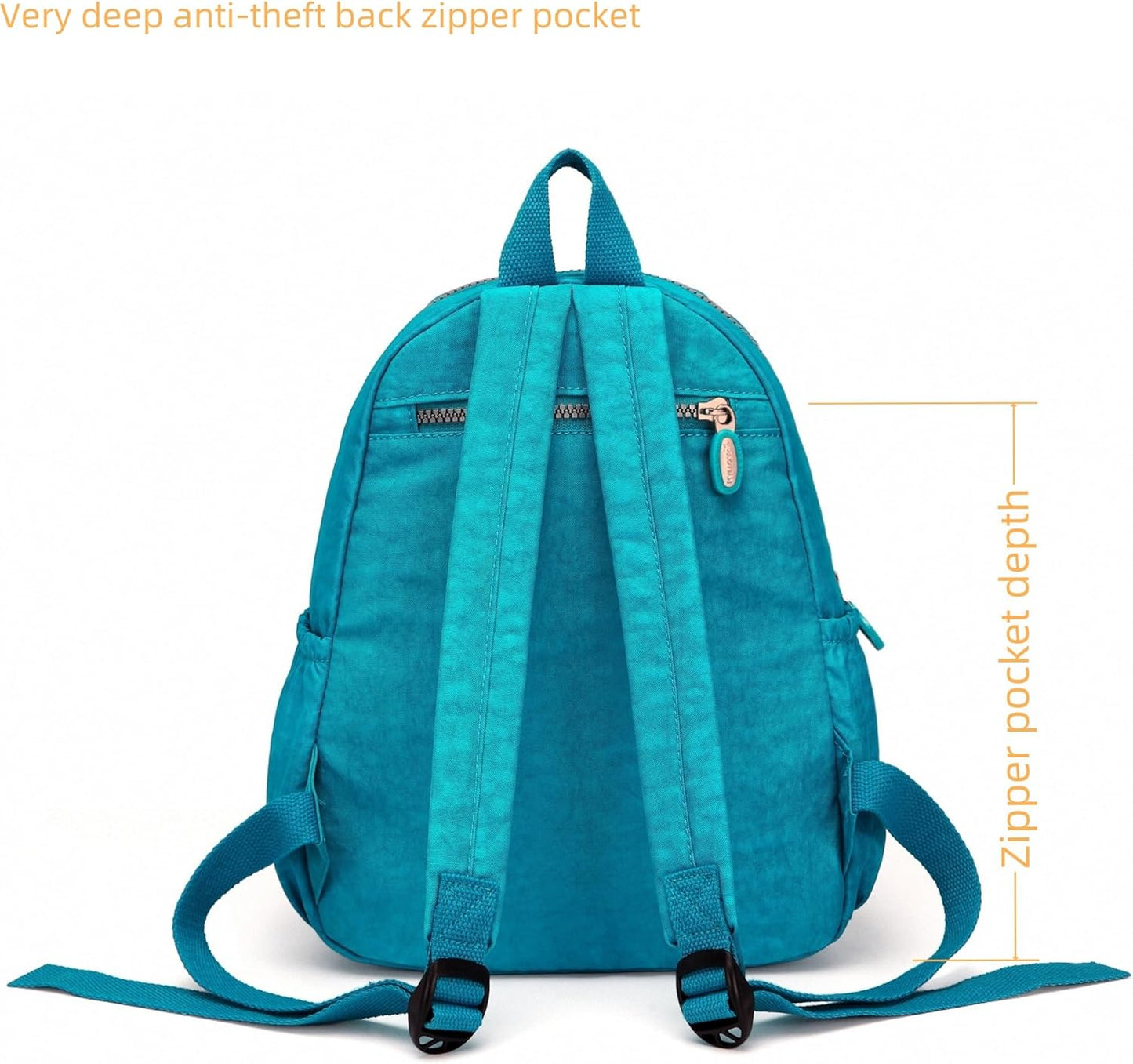 AOTIAN Mini Nylon Women Backpacks Casual Lightweight Small Daypack for Girls
