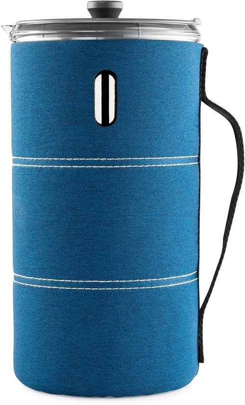 GSI Outdoors Personal 20 fl. oz. Javapress I Insulated French Press Travel Coffee Mug for Camp Coffee and Tea