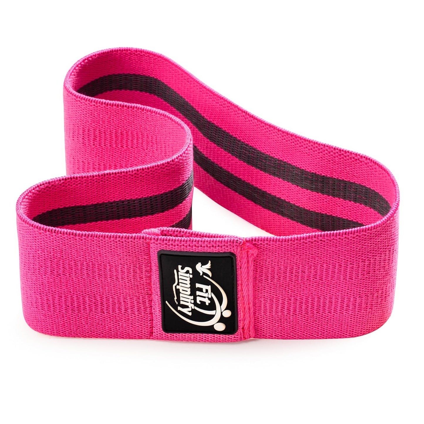 Fit Simplify Resistance Loop Exercise Bands and Fabric Resistance Hip Bands