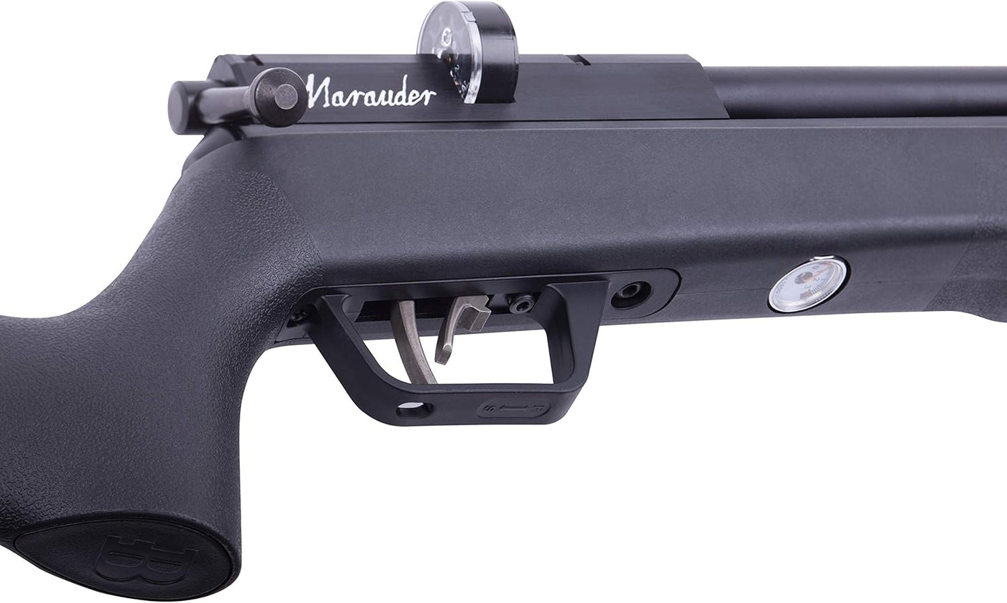 Benjamin Marauder Synthetic Stock PCP-Powered Multi-Shot Bolt-Action Pellet Hunting Air Rifle