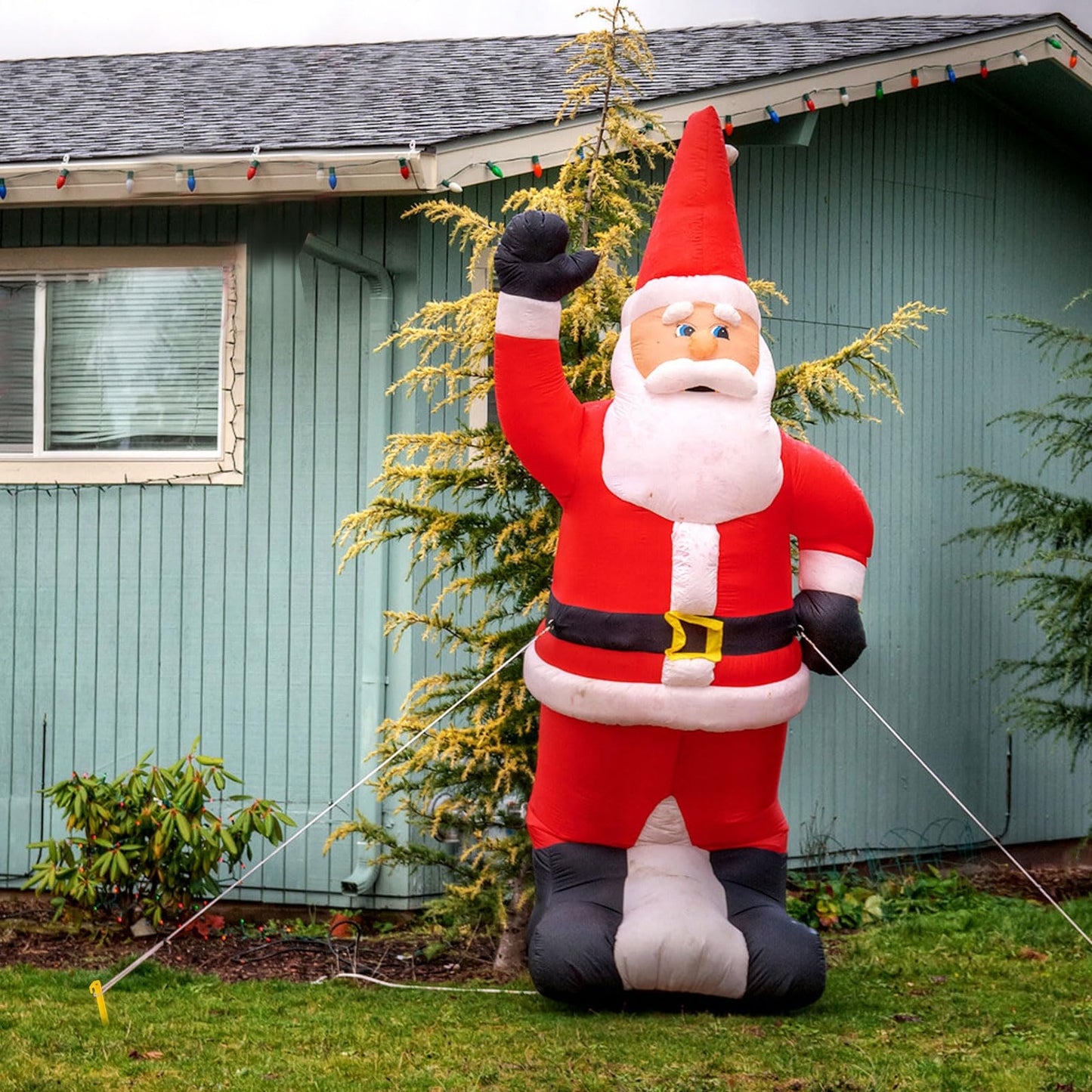 ABuff 80 PCS Plastic Tent Stakes 9 Inch Heavy Duty Tent Pegs Spike Hook for Camping Outdoor Sand Beach Halloween Christmas Garden Lawn Stakes, Light Safe Tent Stakes Sturdy Canopy Stakes Accessories