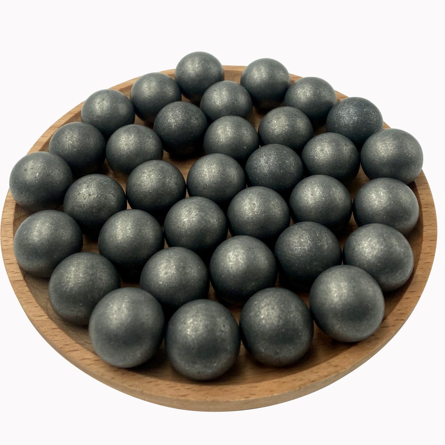 Alien Play 75 PCS .68 Cal Aluminum Balls for Self Defense, 68 Caliber Hard Solid Alu Ammo Projectiles Compatible with Byrna SD/LE and Umarex T4E HDR68/ HDS68/Pistelle X-68 (7.3 Grams, Black)