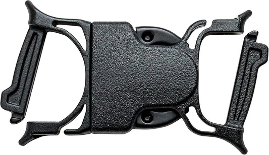 GEAR AID Dual Snap Bar Buckle, 1”, Black