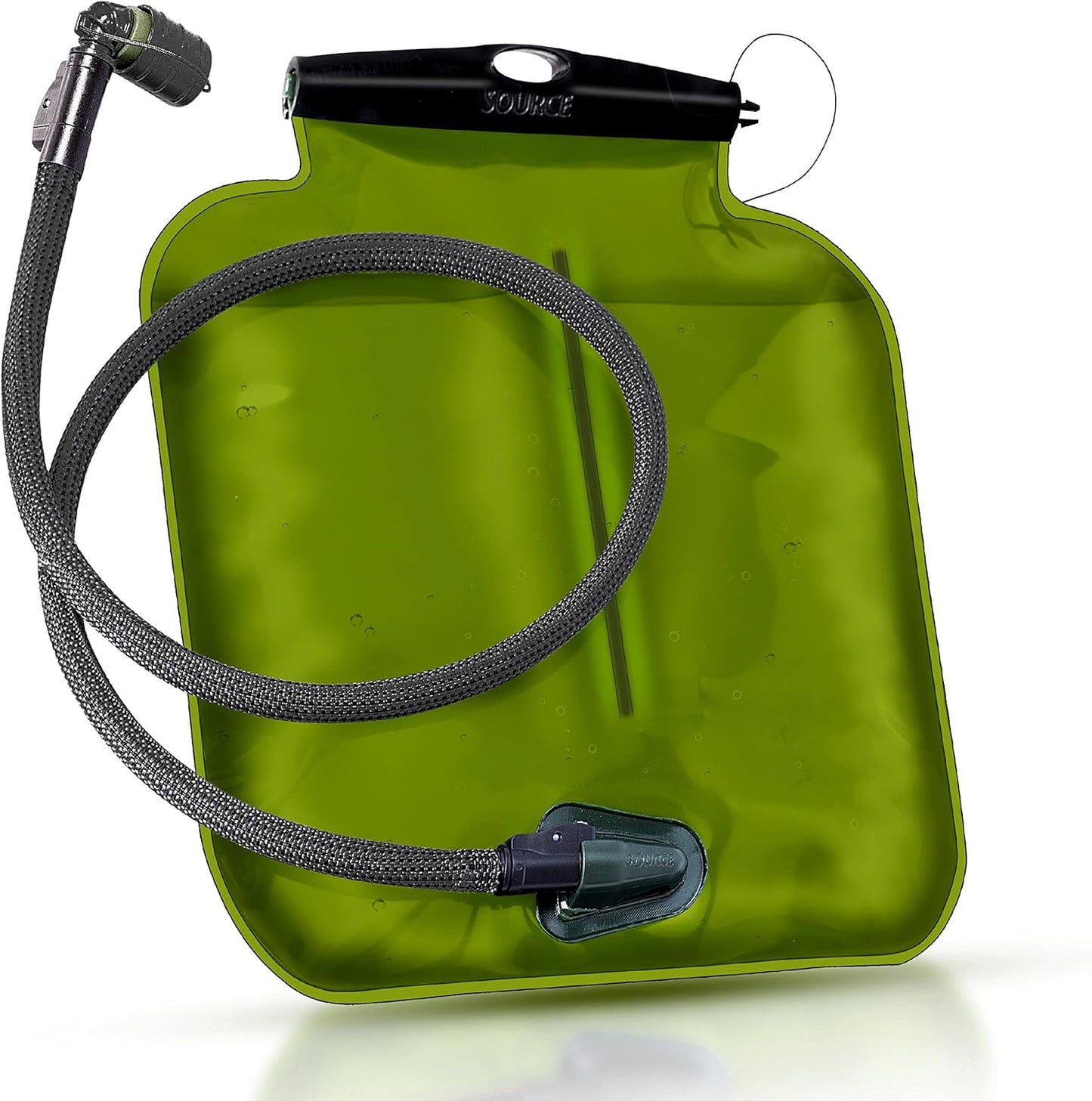 Source Tactical ILPS 3L Low Profile Widepac Bladder - for Integration with Ballistic Vest - High-Flow Storm Drinking Valve - Leakproof Widepac Closure - Including UTA Rapid Refill Adaptor - 100oz