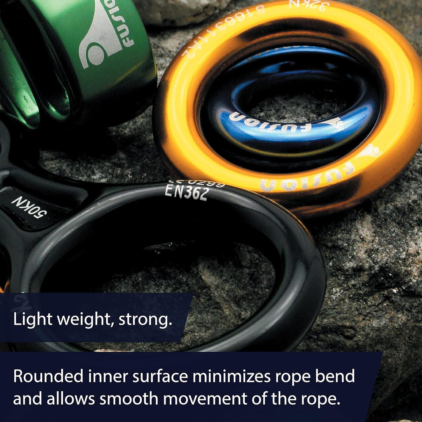 Fusion Climb Aluminum O-Ring Small 2"