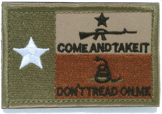 Texas State Flag Tactical Patch - WZT Morale Embroidery for Gear & Apparel