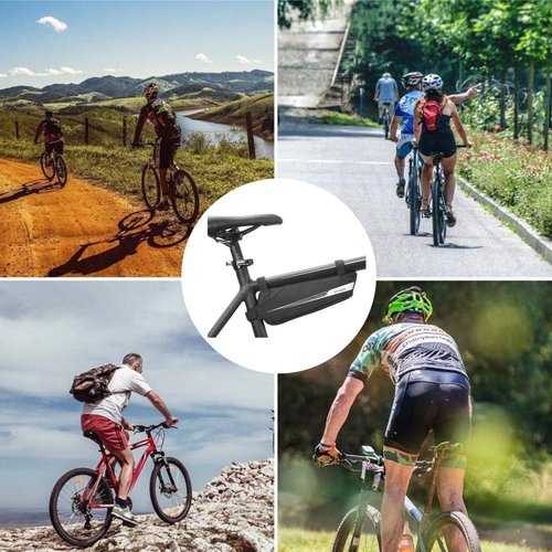 UNIQOCK Bicycle Triangle Bag Bike Storage Bag Bicycle Frame Pouch Bag for MTB Road Bike Cycling Bike Accessories