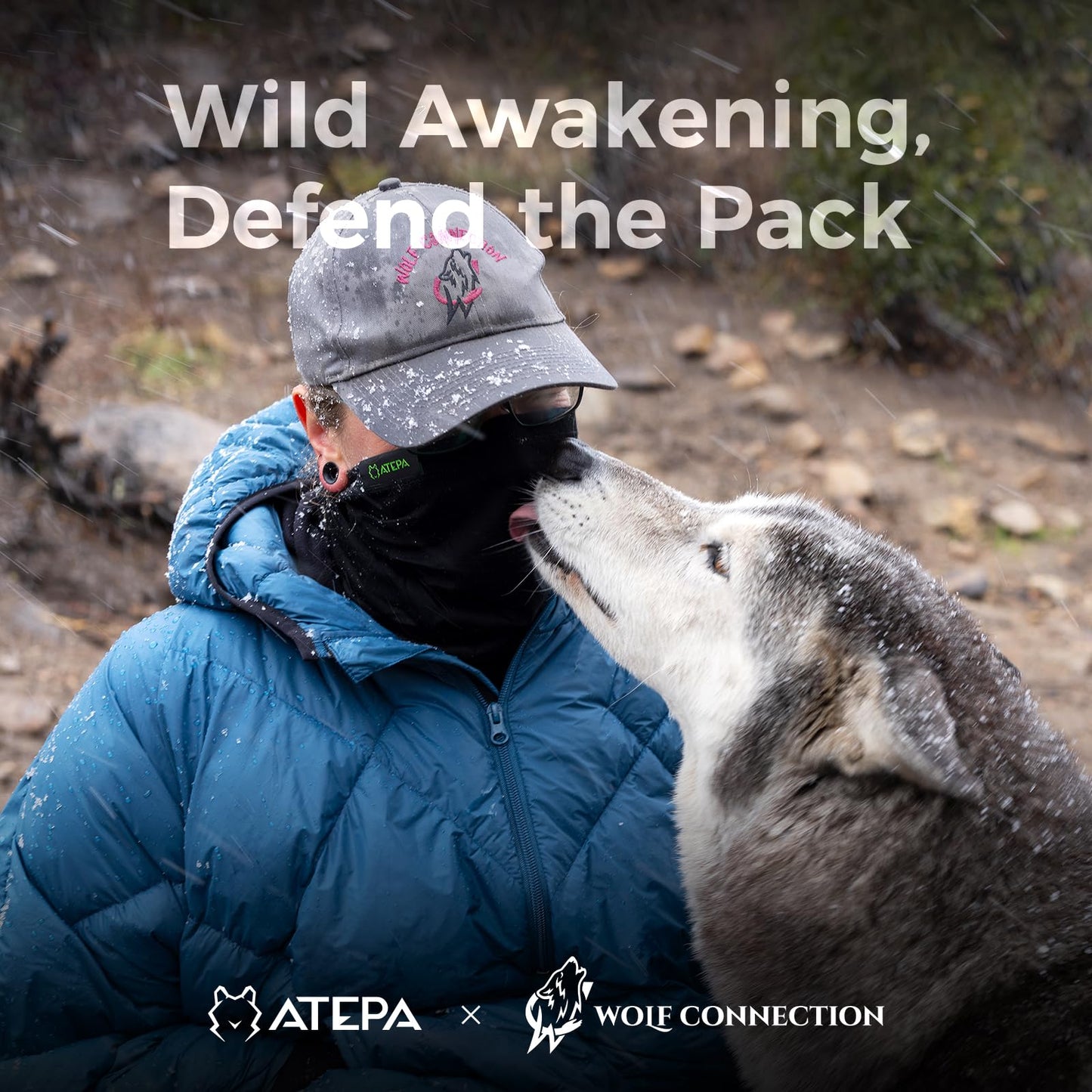 ATEPA Wearable Sleeping Bag, Recycled Camping Wearable Down Blanket Poncho, Ultralight Warm Waterproof Cold Weather Sleeping Bag Coat Jacket Suit for Outdoor Sports, Camping Gifts Women Men, Blue