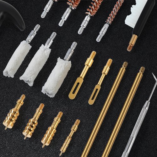 Universal Handgun Cleaning Kit for .22 .357/.38/9mm .40 .45 Caliber Pistol Gun Brush Tools Gun Accessories