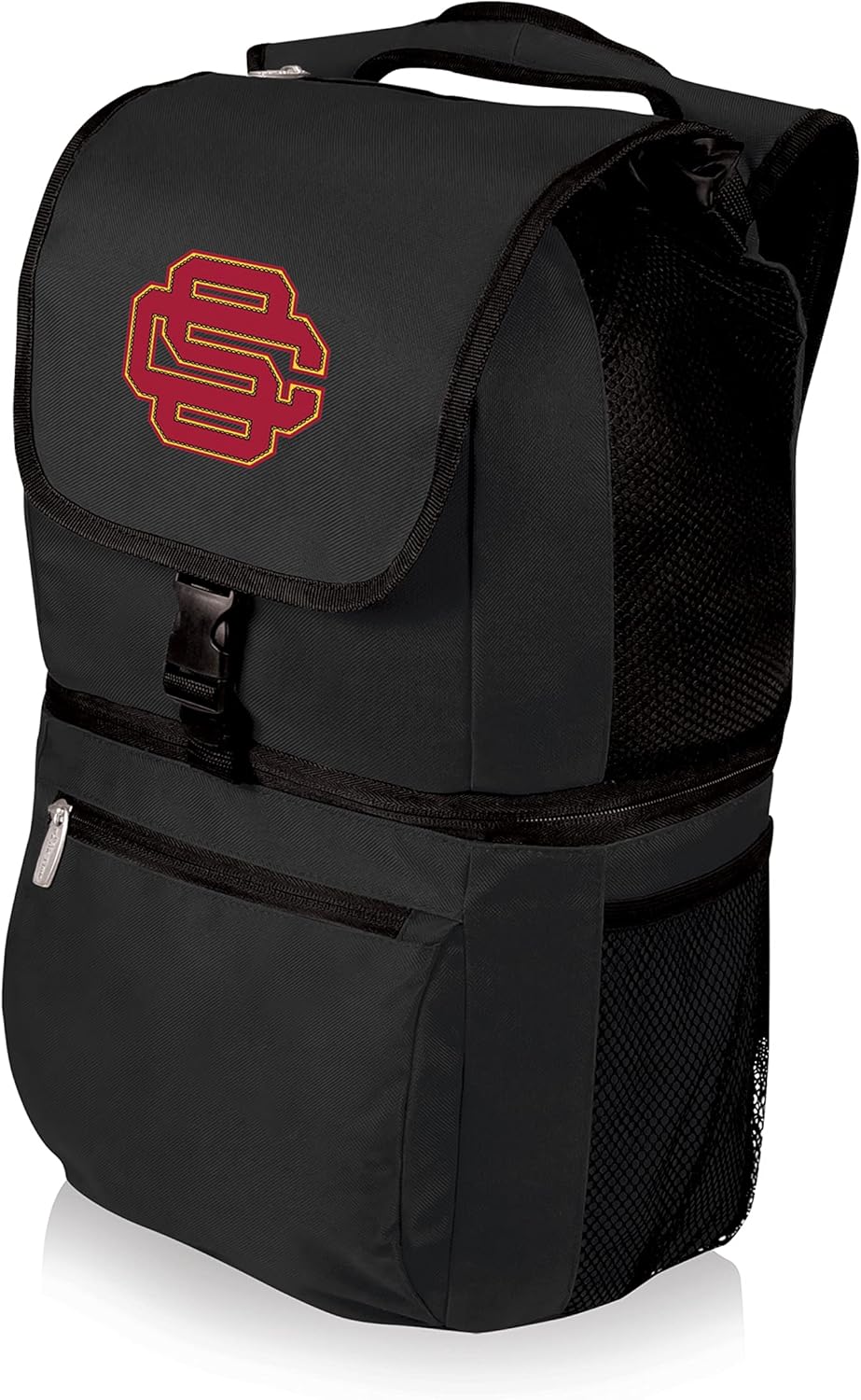 PICNIC TIME NCAA North Carolina Tar Heels Zuma Backpack Cooler - Soft Cooler Backpack - Lunch Cooler, (Black)