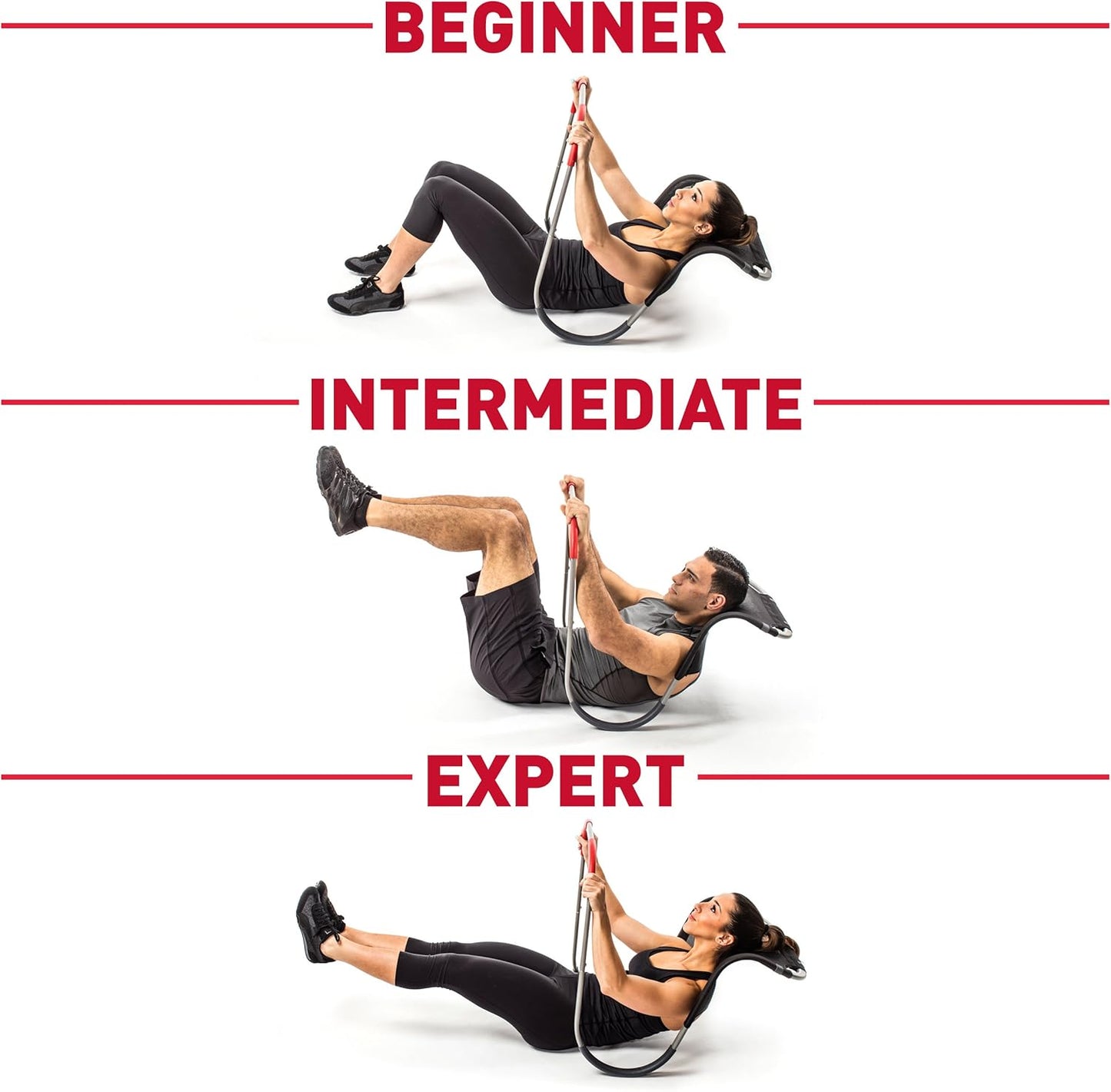 Perfect Fitness Crunch & Sit Up Trainer - Core Strength Workout Assistant