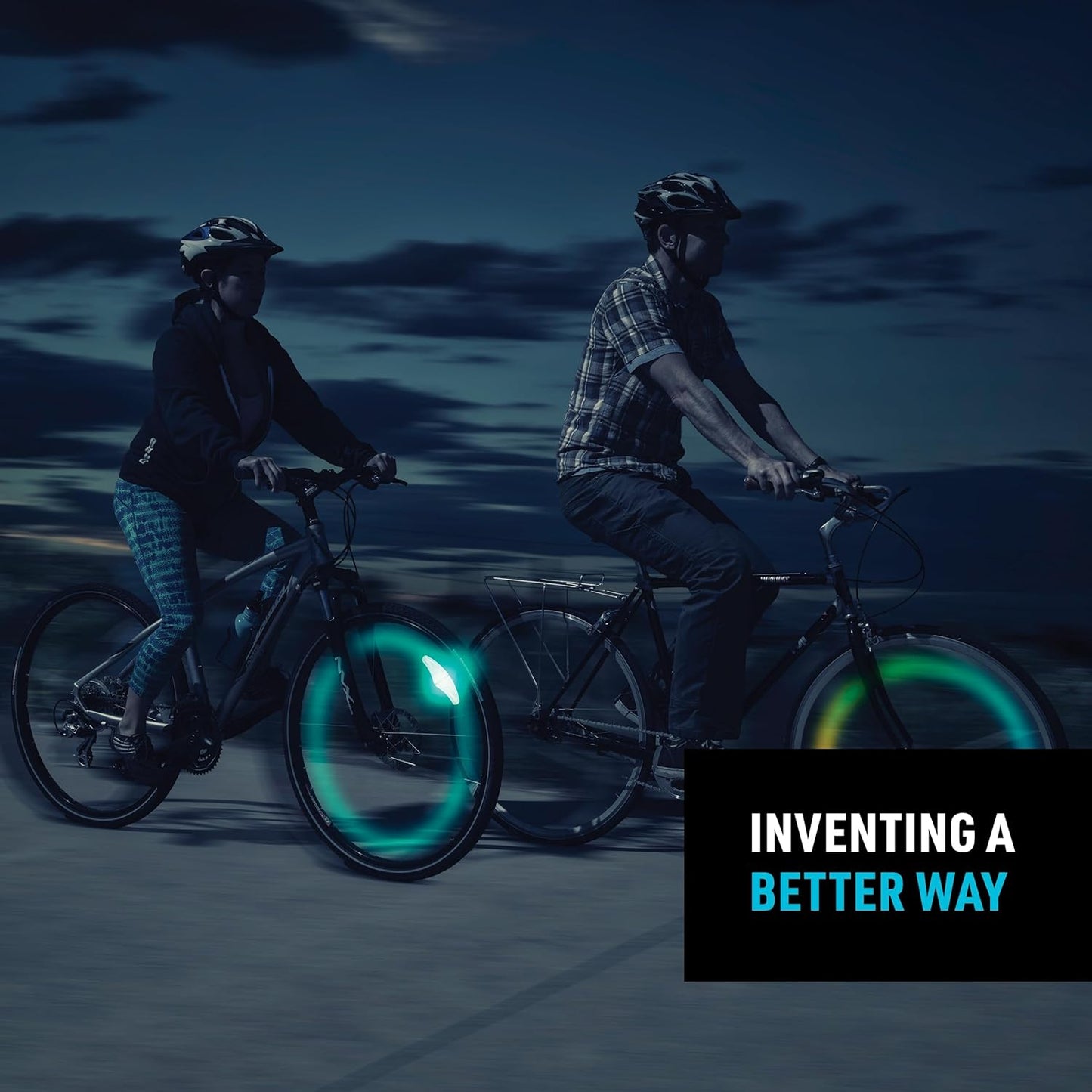 Nite Ize SpokeLit Wheel Light - LED Bicycle Spoke Lights for Visibility & Safety