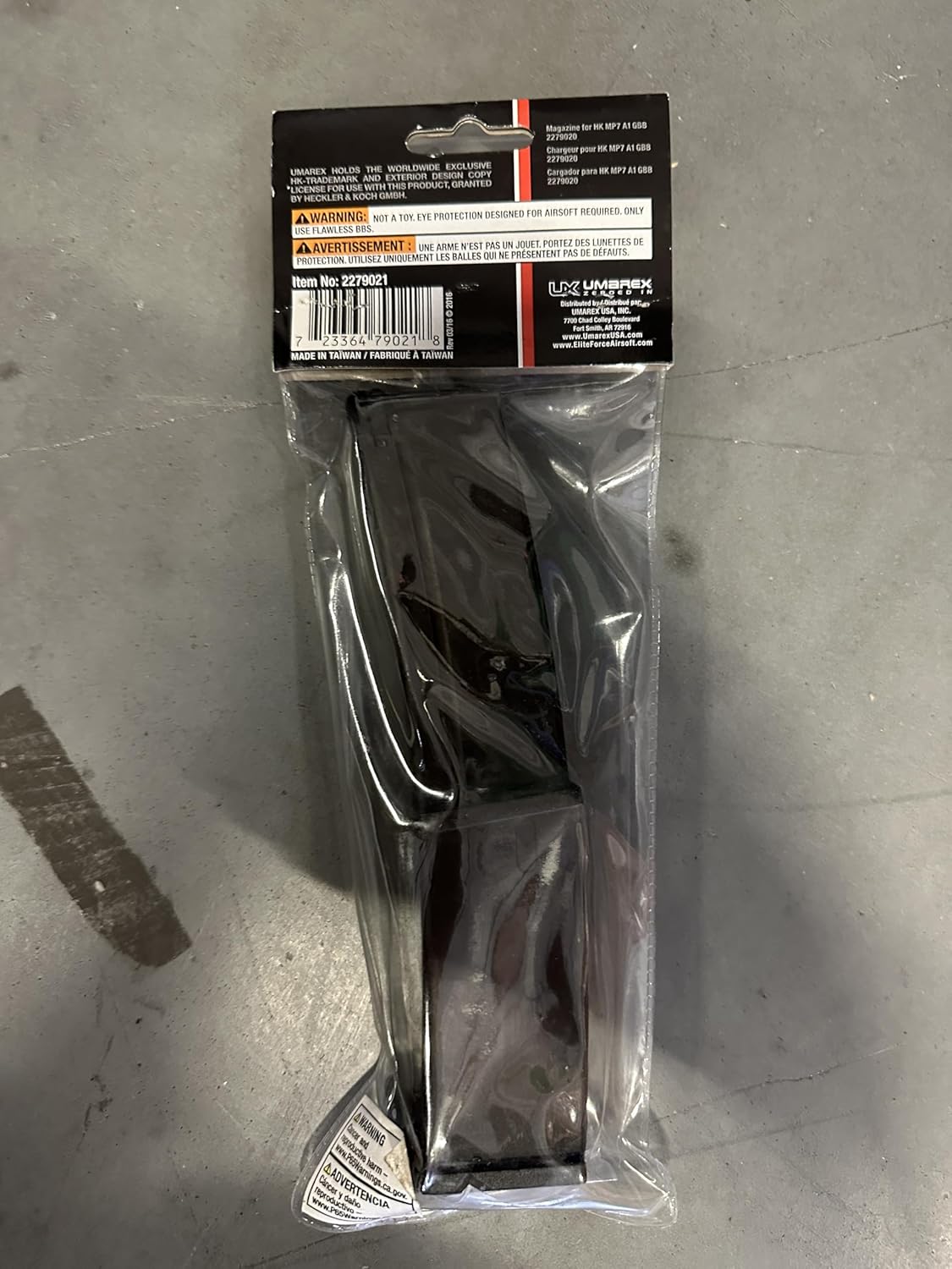 Umarex Elite Force HK Heckler & Koch 6mm BB Airsoft Gun Magazine