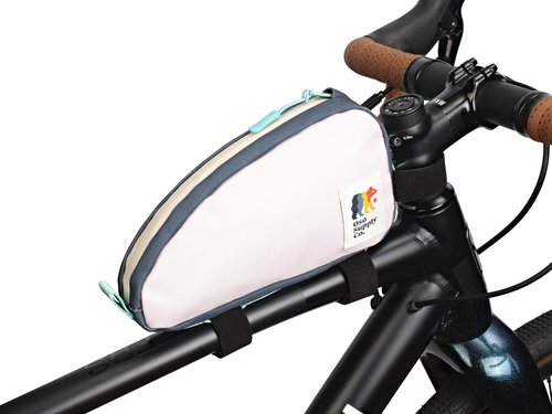 Oso Supply Co - Top Tube Bike Bag Bicycle Front Frame Bag Bike Accessories Pouch (Cascade Green)
