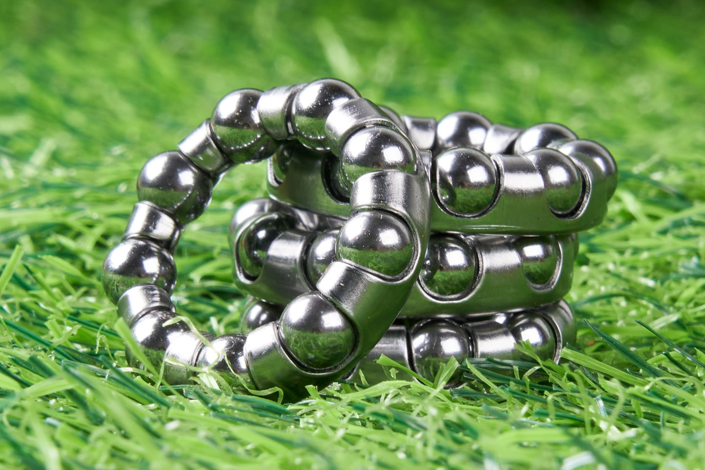 4 Pcs Bike Ball Bearing for Bottom Bracket,Bike Crank Ball Bearing Retainer,1/4" x 9 Balls,Bearing OD 1.14in,ID 0.75in