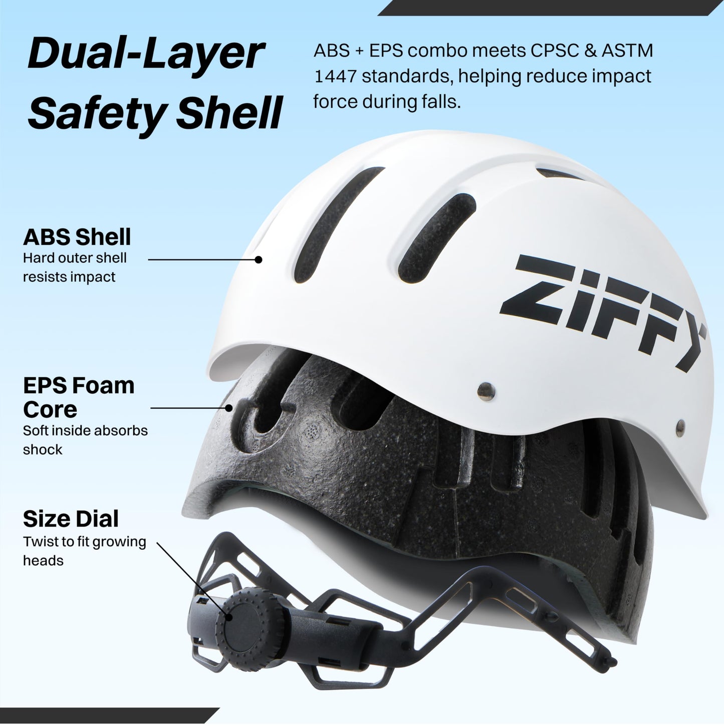JOVA ZIFFY Kids/Toddler Bike Helmet, Adjustable, Lightweight, Safety Certified Scooter Helmet for Boys & Girls with Washable Inner Lining, 2 Sizes, 4 Colors – Fits Toddlers to Youth
