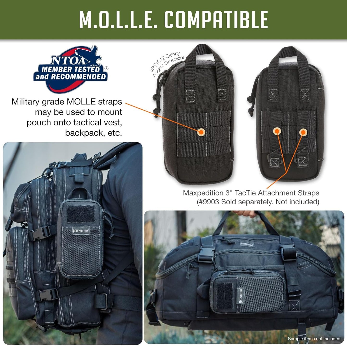 MAXPEDITION Skinny Pocket Organizer