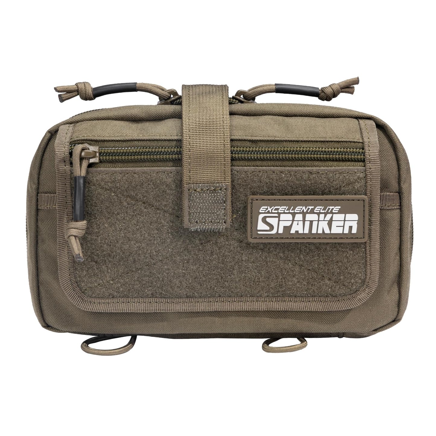 EXCELLENT ELITE SPANKER Tactical First Aid Pouch IFAK Rip Away Molle EMT Pouch Compact Admin Pouch Medical Utility Pouch for Tactical Vest,Backpack (Ranger Green)
