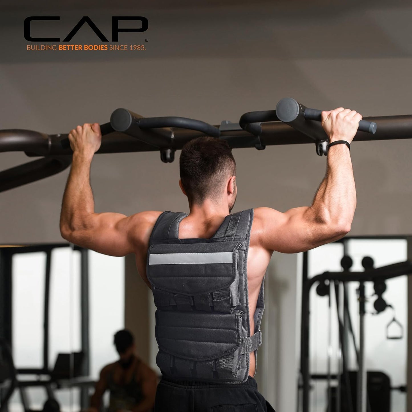 Adjustable Weighted Vest by CAP Barbell | Custom Fit for Enhanced Workouts