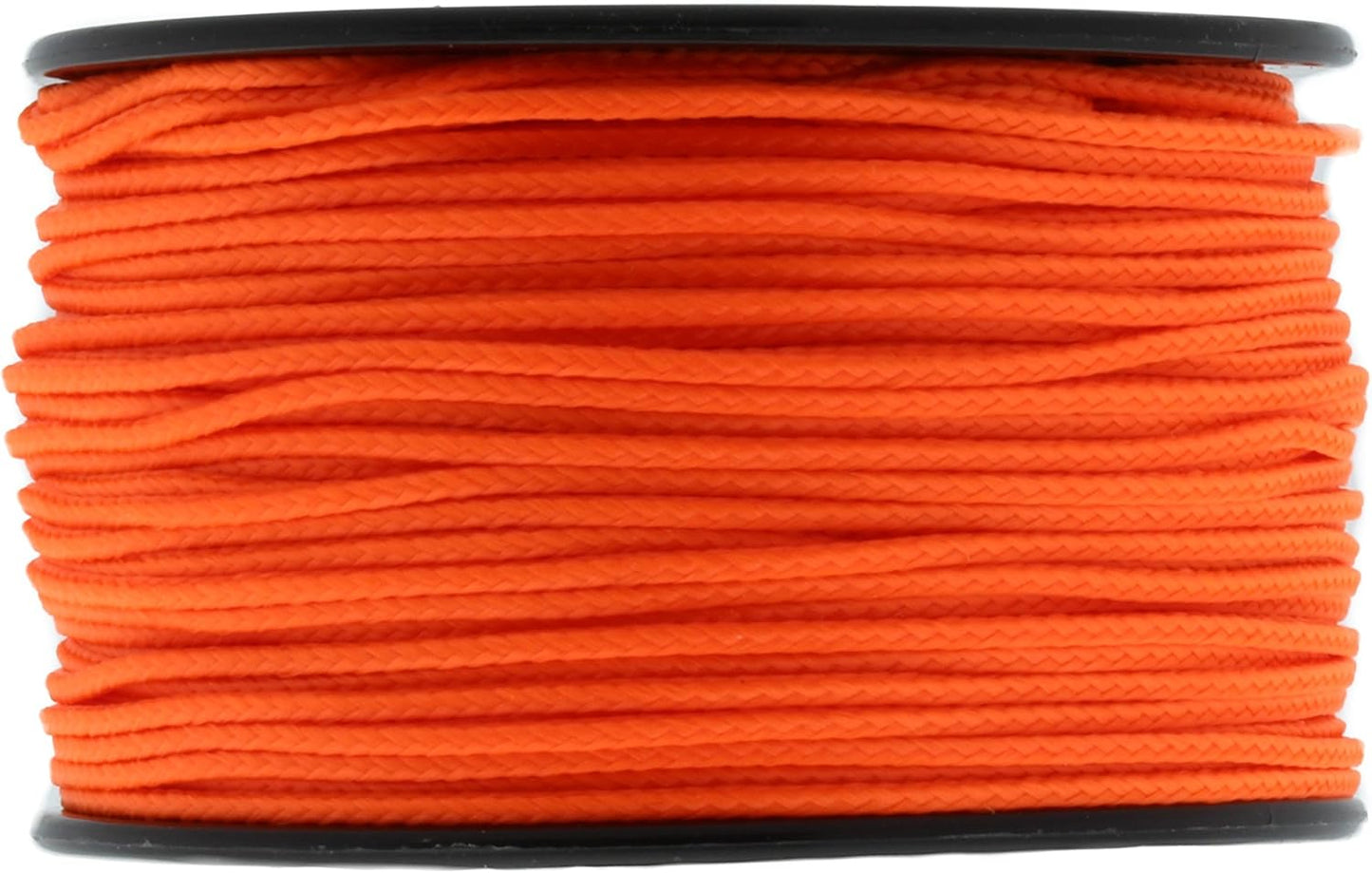 JIG PRO SHOP Black 1.18mm x 125' Micro Cord Paracord - Made in The USA