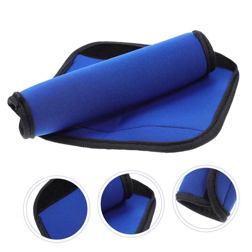 BRIGHTFUFU 2pcs Barbell Pad Anti-Slip Polyester Horizontal Bar Cover for Weight Lifting Portable and Easy to Clean Removable Hand Pads Gym Accessories for Hip Thrusts
