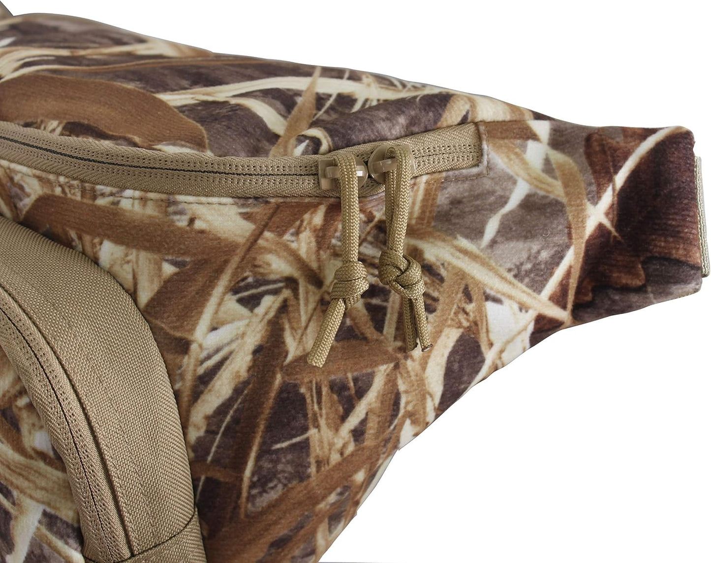 AUSCAMOTEK Hunting Camouflage Fanny Pack for Men - Waterproof Waist Bag for Hunters - Woodland Camo
