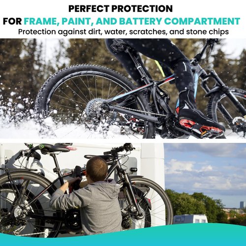 Besudo Ebike Battery Cover - E-bike Battery Protection Sleeve - Thermal Sleeve for Cold Weather - Neoprene Battery Protective Cover from Cold and Dirt - E-Bike Accessory-038B
