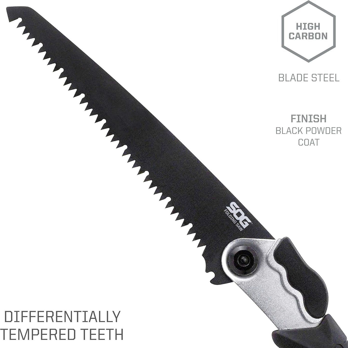 Survival Hawk Tactical Hatchet - Multi-Purpose Outdoor Tool with Fire Starter & Paracord Handle (SK1001-CP), Black
