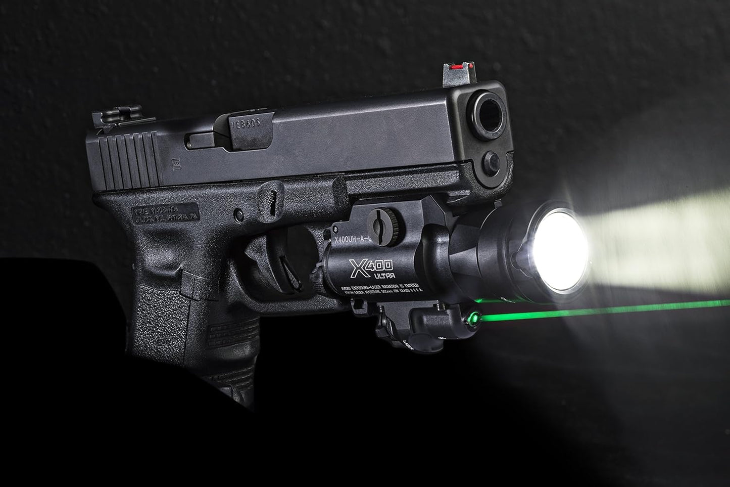SureFire WeaponLights with MasterFire Rapid Deployment Holster (RDH) Interface