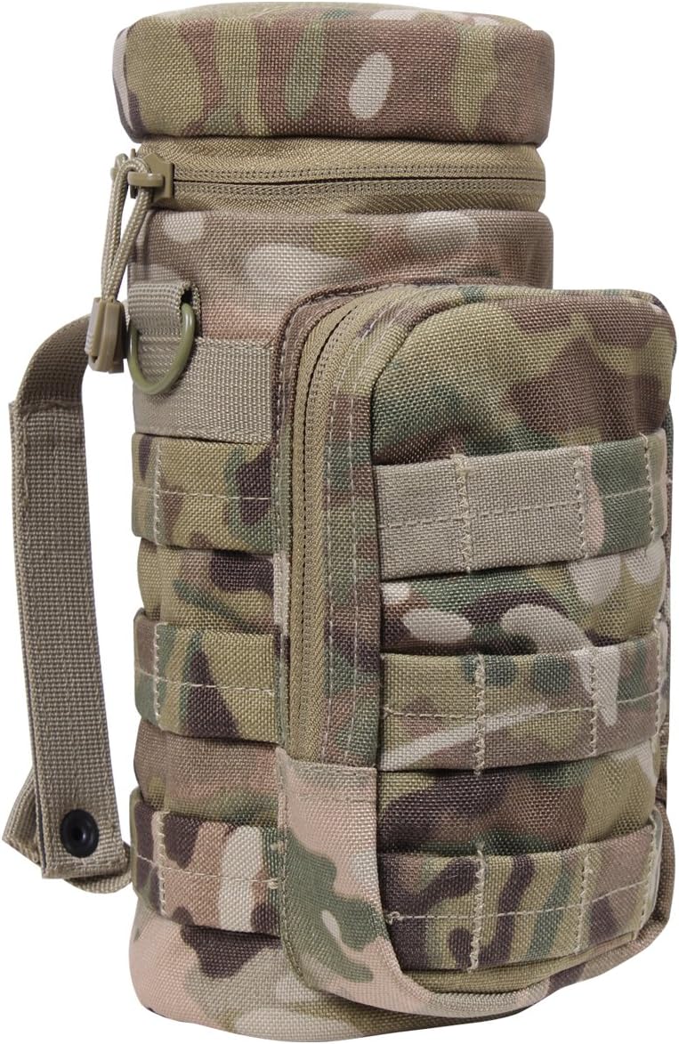 Molle Water Bottle Pouch - Rothco Tactical Hydration Carrier for Outdoor Adventures