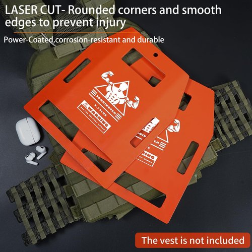 Weight Vest Plates - 8.75lb/5.75lb Pairs-Curved and Flat Weighted Vest Plates-for Strength Training, Heavy Workout, Fitness
