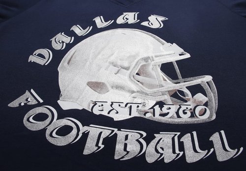 Womens City Football Fans Athletic V Neck Tee Shirts - Navy Size: Small