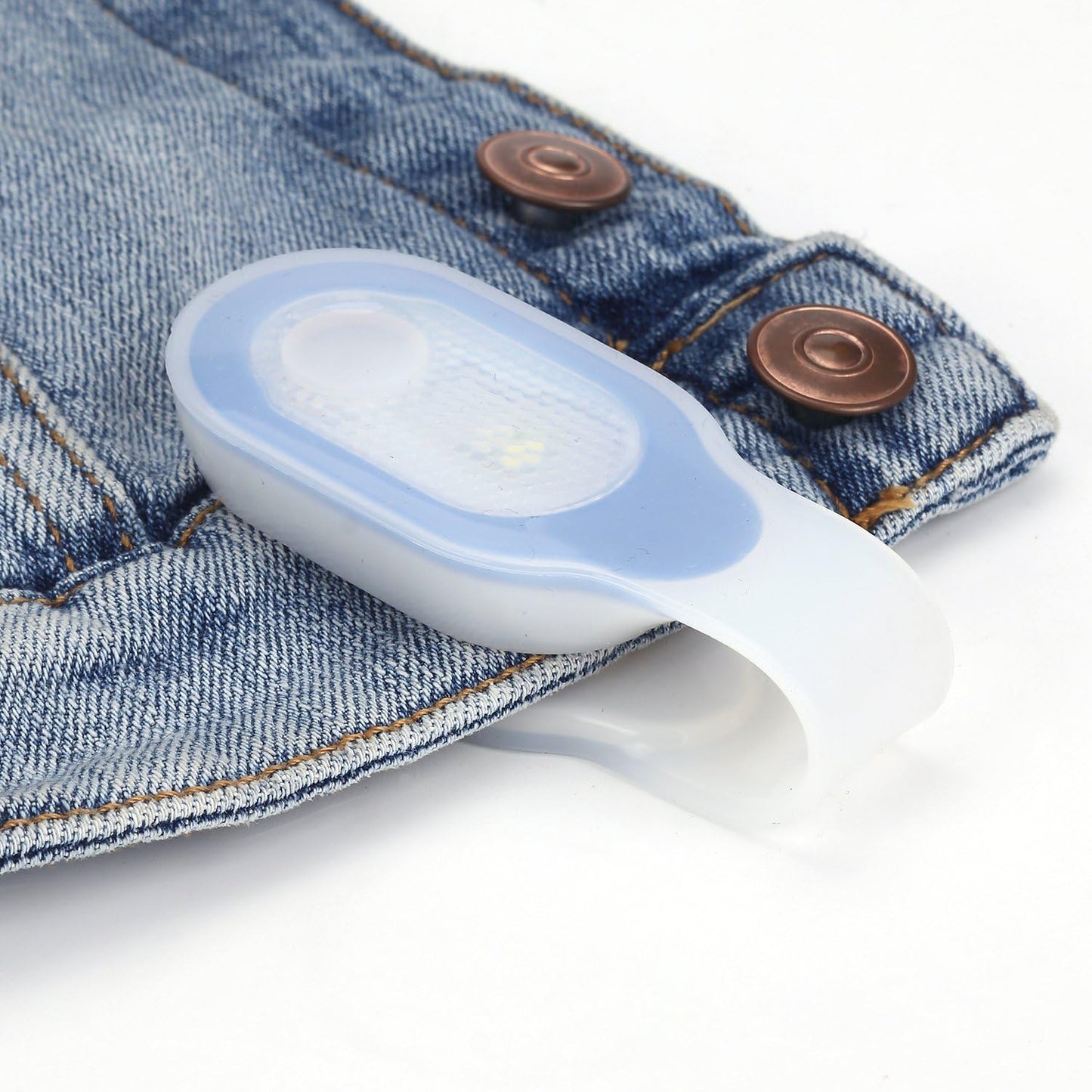 ALONEFIRE LED Flashlights Clip on Flashlight Night Safely Nursing Night Light Hands Free Strong Magnetic to Grip Clothing with a Keychain Flashlight for Walking Running Sports Outdoor Emergency