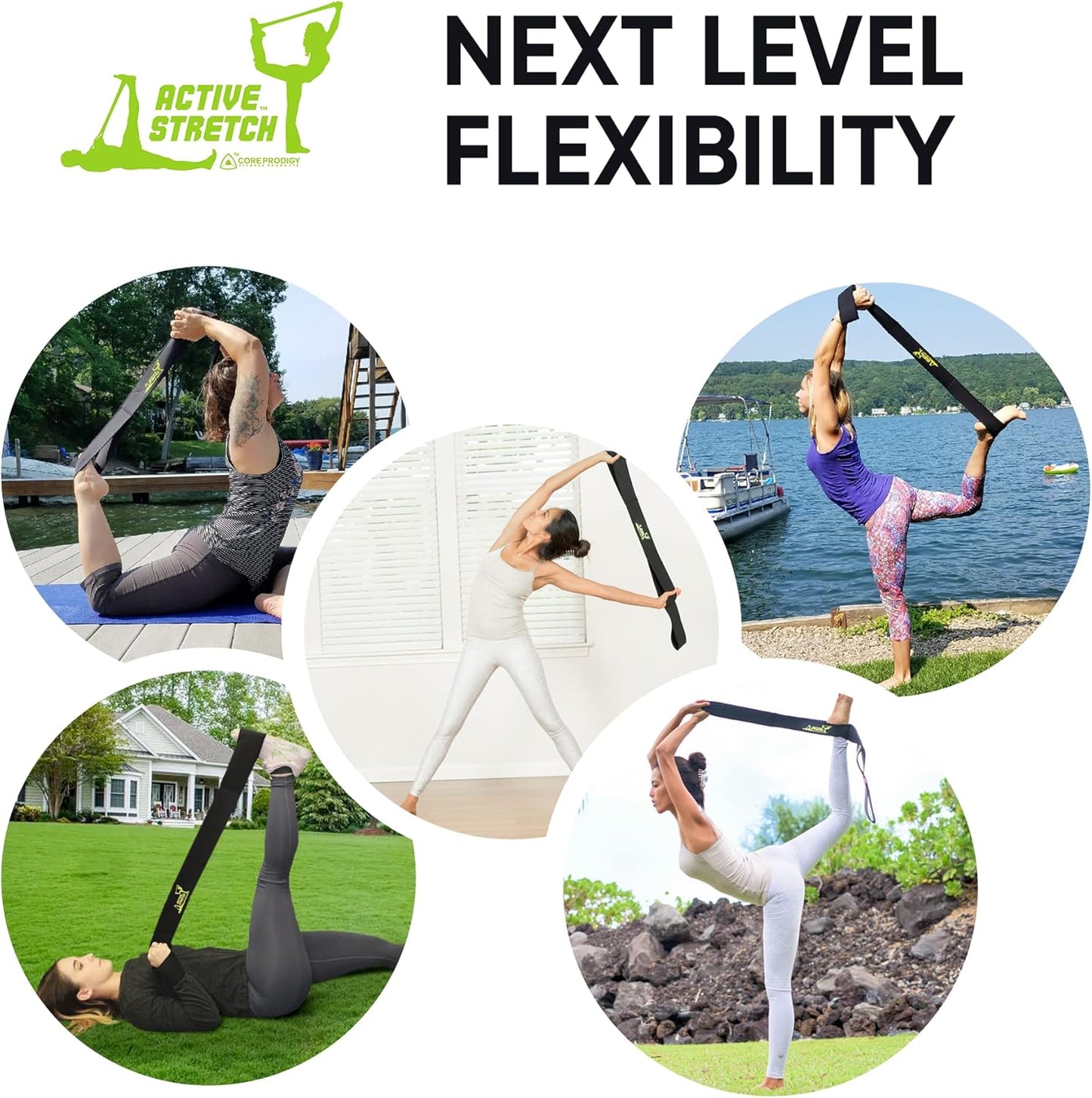 Active Stretch - Wide Loop Stretching Strap