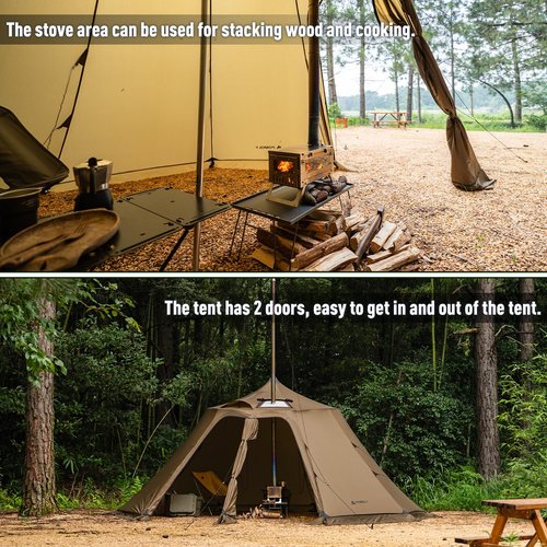 Circle 6 | Outdoor Camping Hot Tent for 6 Person (Without Inner Tent and Ground Sheet) | 2023