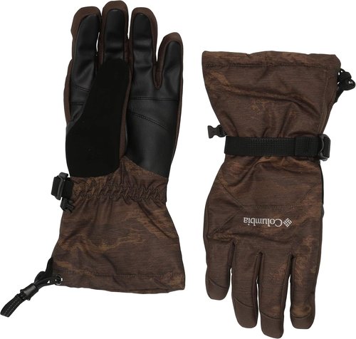 Columbia Men's Whirlibird Glove, Olive Green Mountains Jacquard, Small