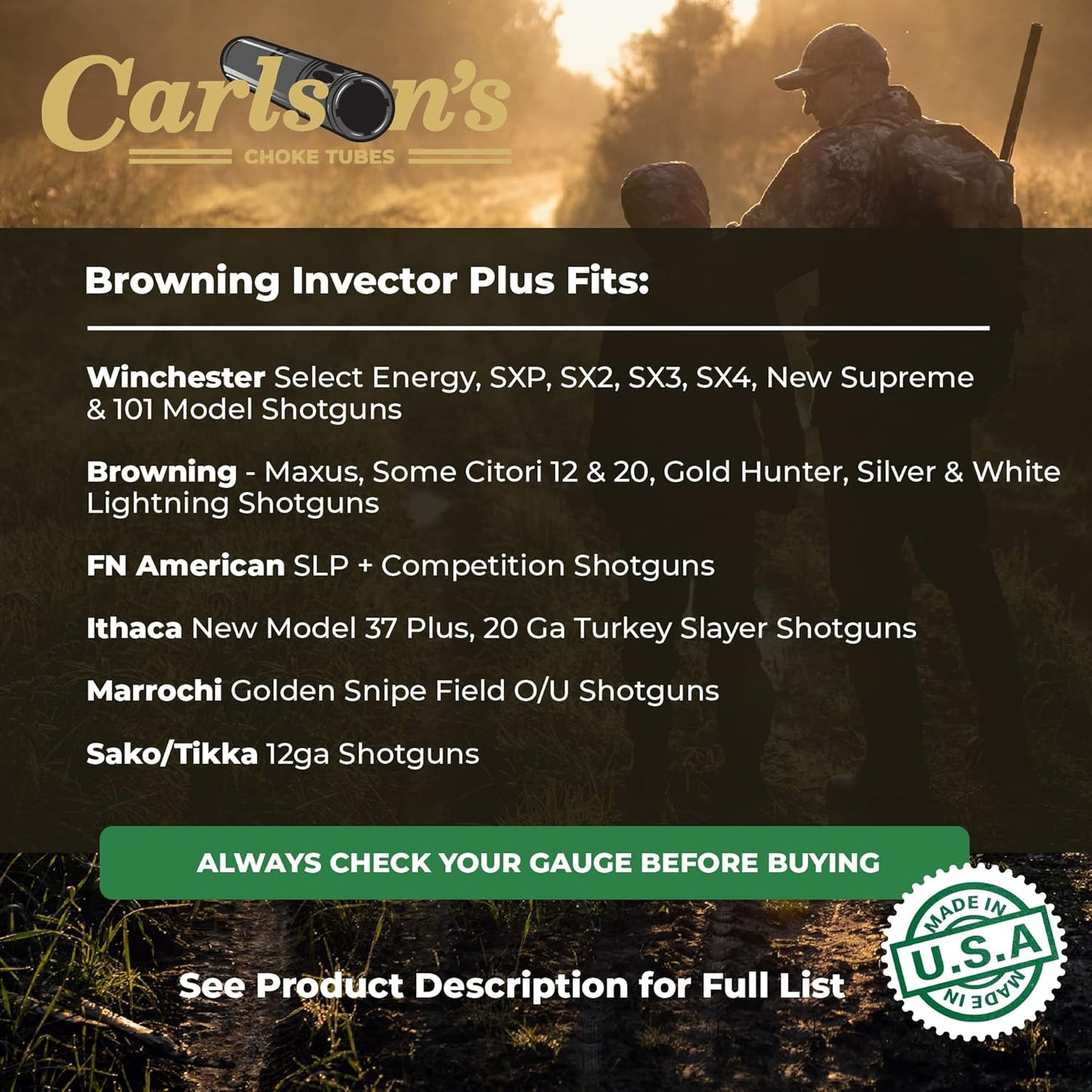 Carlson's Long Beard XR 12 GA Choke Tubes