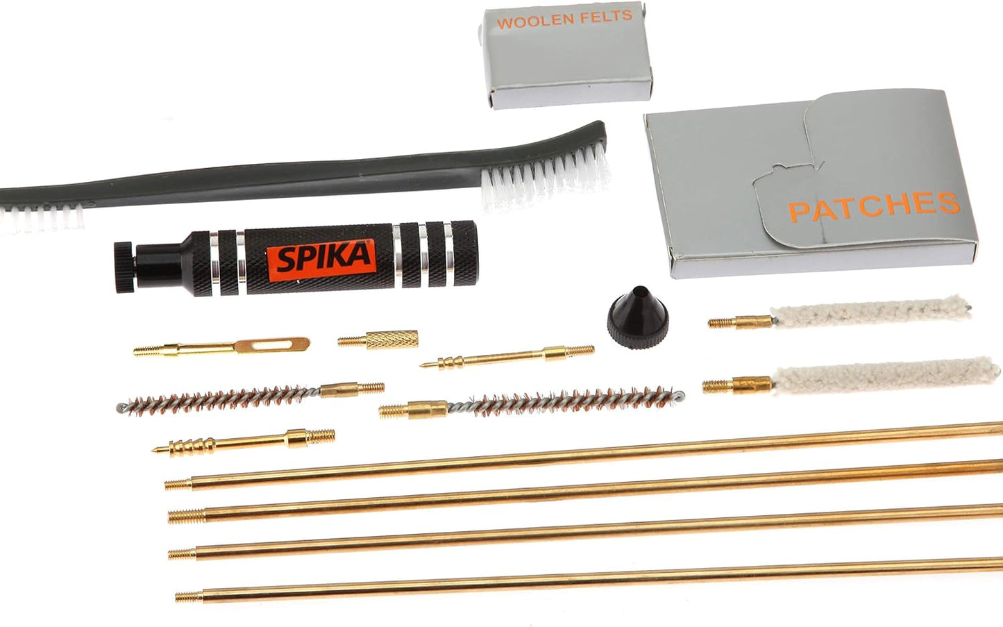 SPIKA Compact Shotgun/Airgun/Rifle & Pistol Cleaning Kit - 12 Gauge