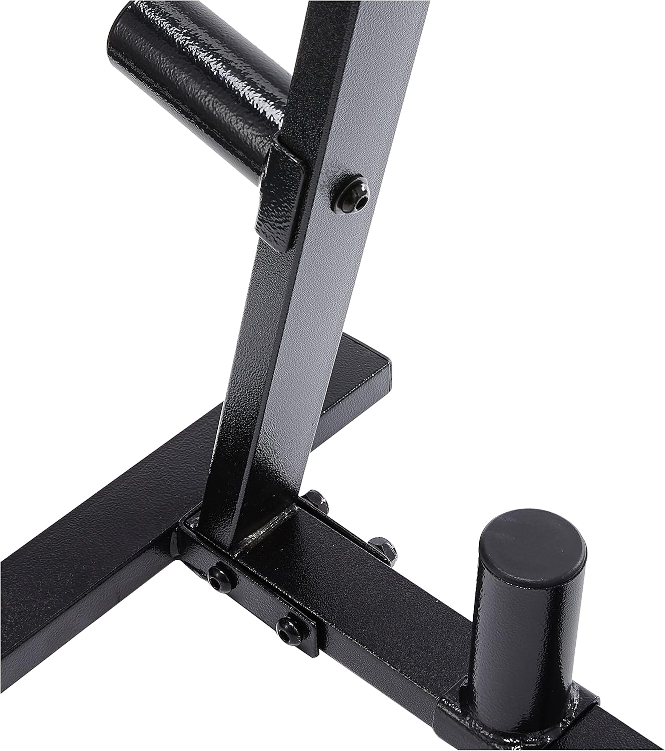 Olympic Plate Rack - CAP Barbell A-Frame Storage for Weight Plates, Dark Gray
