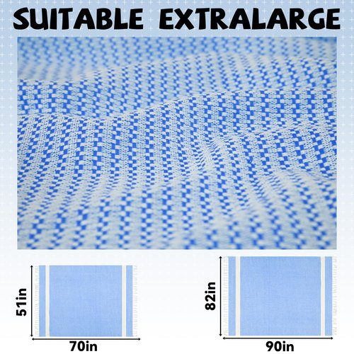 Large Picnic Blanket Outdoor Law Park Grass Patio Mat Manta Para Soft Car Travel Essentials Road Trip Summer Vacation Stuff Outside Accessories Roadtrip Camping Gear Rv Must Haves Glamping Tent Gadget