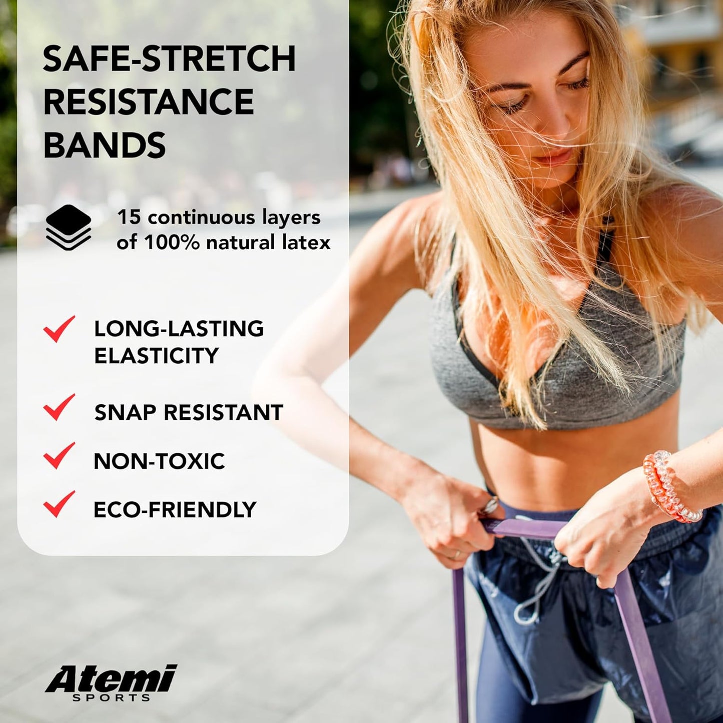 Exercise Bands for Working Out | Long Resistance Pull Up Bands for Men & Women | Workout Resistance Loop | Gym Elastic Band for Workouts, Calisthenics, Crossfit and Physiotherapy